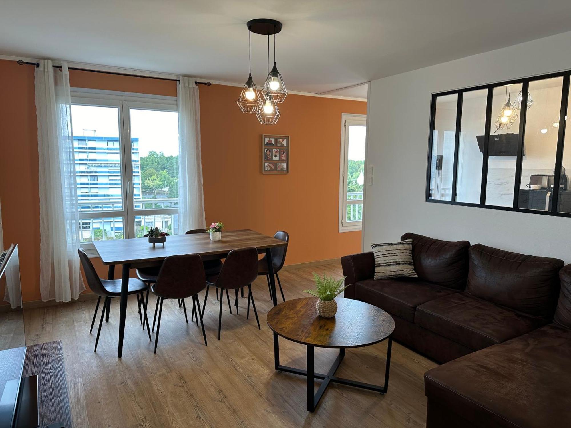 Le Grand Parc 13 - 2 Chambres - Wifi - Parking Châteauroux Dış mekan fotoğraf